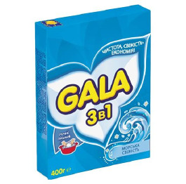 Ст.порошок GALA  400г РУЧ Морская свежесть КОЛОР