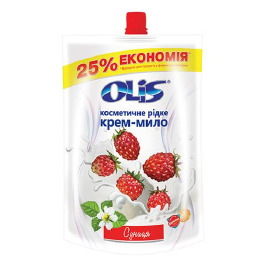 Крем-мыло 'Olis' дойпак 0,5л Земляника
