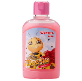 Шампунь-гель Bee-bo 250мл ДЕТСКИЙ малина(роз)