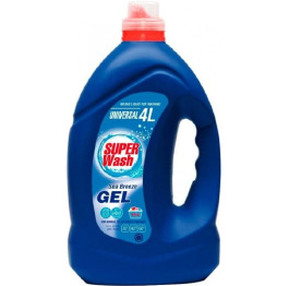 Гель д/стирки SUPER WASH 4л универсал