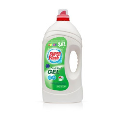 Гель д/стирки SUPER WASH 5,6л для цветного
