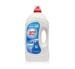 Гель д/стирки SUPER WASH 5,6л универсал