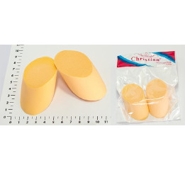 (Ch) CSP-678 Спонж 2 шт (мелкопористый латекс)
