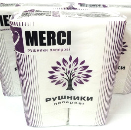 Полотенце 'MERCI' (2шт) 80 отр