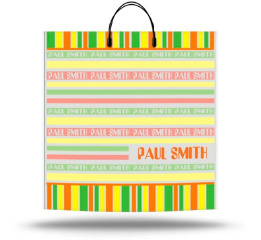 ПАКЕТ с пласт.руч. PAUL SMITH 37х35см(10 шт) УП