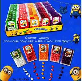 Тик Так МИНЬОНЫ 15гр (50 шт*12) ШТ