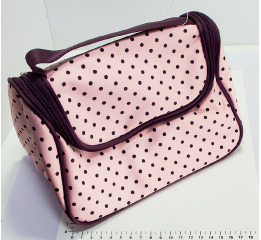 (Lux) WB-2005 Косметичка женская, PINK 22.5*14*14.5 см Beauty LUXURY