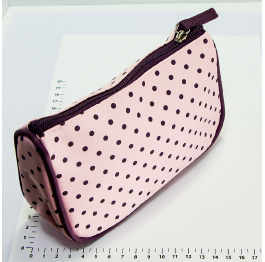 (Lux) WB-2007 Косметичка женская PINK 18.5*5.5*10.5 см Beauty LUXURY
