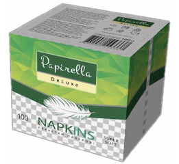 Салфетки 'Papirella' Deluxe 100л (6шт) УП