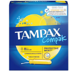 Тампоны Tampax 16шт Super+Compak с аплик (6)