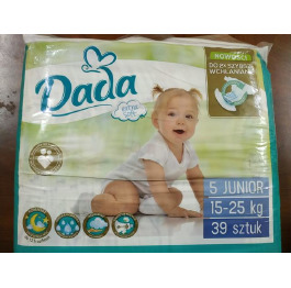 .Подгузники ДадаExtra Soft №5 JUNIOR 15-25кг (39шт