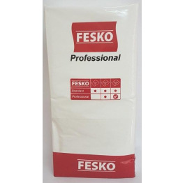 Салфетка 2шар.белая Fesko (200шт)УП