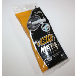 BIC БРИТВА METAL 5шт