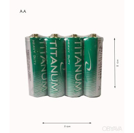 .Батарейка 'Titanum' R6 (40шт*24)