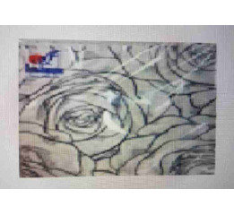 Салфетки Альбатрос Роза 33*34см 1/4 слож (25шт*40)