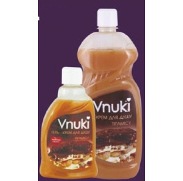 Гель д/душа VNUKI 1л Тирамису