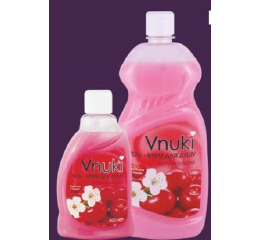 Гель д/душа VNUKI 1л Цветущая вишня