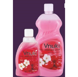 Гель д/душа VNUKI 1л Цветущая вишня