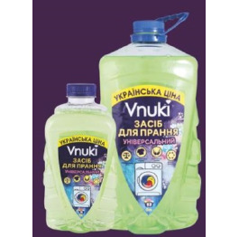 Гель д/стирки 5л VNUKI Универсал.