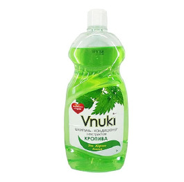 Шампунь-кондиционер VNUKI 1л Кропива (12)