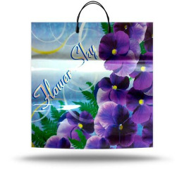 ПАКЕТ с пласт.руч. FLOWER SKY (10шт) УП