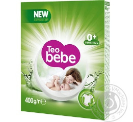 Ст.порошок Teo Bebe  400г АВТ Алое (зел)