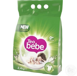 Ст.порошок Teo Bebe 2,4кг АВТ Алое (зел)