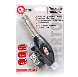 Горелка газовая Intertool GB-0020