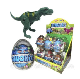 Яйце пл DINOBIG 10гр (12шт*6) ШТ