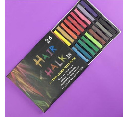 Набор мелков д/волос Hair Chalk in 24шт
