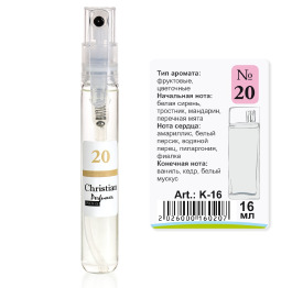 K-16 № 20 Christian for women (Kenzo L'Eau Kenzo Pour Femme) 16 ml