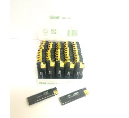Пьезо Крикет Черный Slim (50 шт*20)