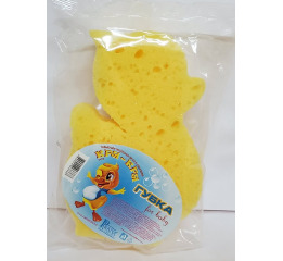 Губка банна Каченя КРЯ-КРЯ