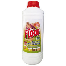 Ср-во д/мытья пола 'Fit' Mr.Floor 1л Лайм (9шт).