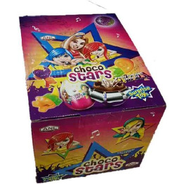 Яйцо шоколадное CHOCO STAR, 25гр (24 шт*6) ШТ