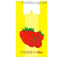Майка 30*50 ВИШНЯ (100шт) УП