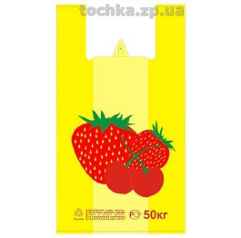 Майка 30*50 ВИШНЯ (100шт) УП