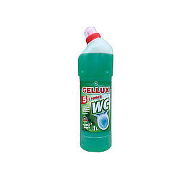 Гель д/чистки туалета GELLUX 1 л Forest fresh (зел)