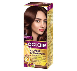 Краска д/волос Eclair 'OMEGA 9' 43 Золотистый кофе