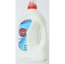 Гель д/стирки 4л Power Wash Bleichmittel 53 стирки для белого