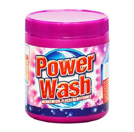 Пятновыводитель Power Wash 600г для цветного (роз)