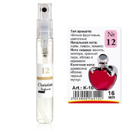K-16 № 12 Christian for women (Nina Ricci Nina)16 ml
