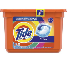 Капсулы TIDE All in 1 COLOR (15шт) УП