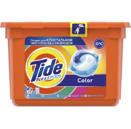 Капсулы TIDE All in 1 COLOR (15шт) УП