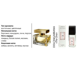 (Ch) Т/в MILANO №75(D&G The One) 100мл (ж)
