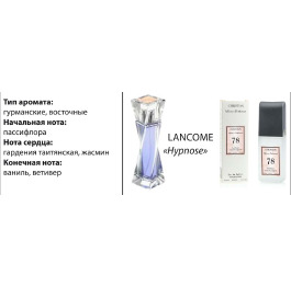 (Ch) Т/в MILANO №78(Lancome Hypnose) 100мл(ж)