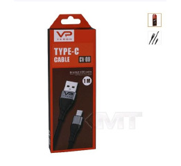 Кабель Тип С 1м Veron CV09 2,4A ткань