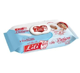Серв вологі 120шт Lili DELUXE Календула (13)