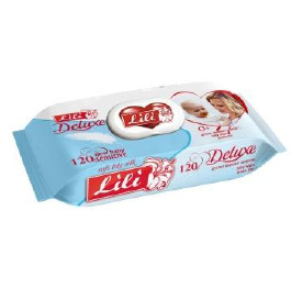 Серв вологі 120шт Lili DELUXE Календула (13)