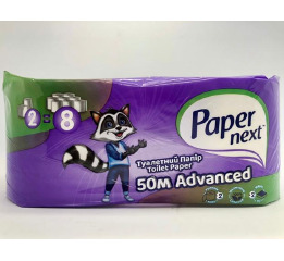 Туал бумага ЕНОТ 50м Advanced (2шт*16) УП